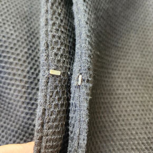 MNG Mango Moto Jacket Size M Black Tweed Structured - Picture 9 of 11